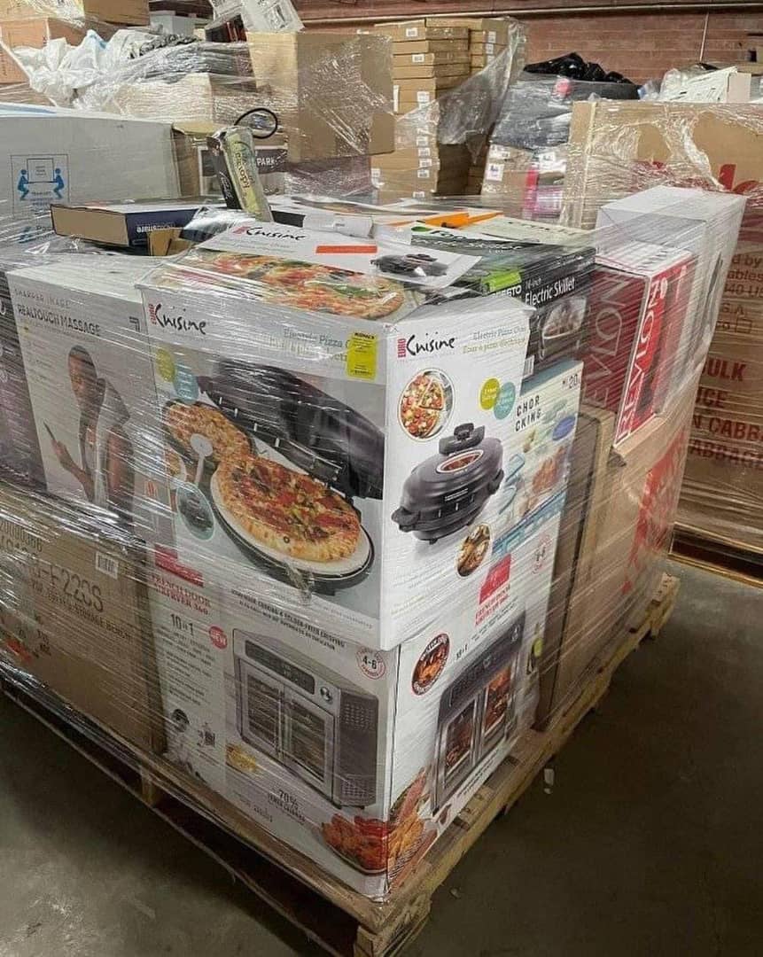Household liquidation pallet wholesale